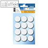 Herma Filzgleiter, Durchmesser: 22 mm, selbstklebend, wei?, 120 St?ck, 15002
