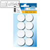 Herma Filzgleiter, Durchmesser: 28 mm, selbstklebend, wei?, 80 St?ck, 15004