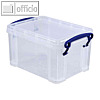 Aufbewahrungsbox 1.6 Liter, 195 x 135 x 110 mm DIN A6, transparent, 1.6C