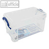 Really Useful Box Aufbewahrungsbox Transparent 190 x 100 x 104 mm