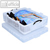 Really Useful Box Aufbewahrungsbox 70 Liter Transparent 710 x 545 x 190 mm