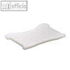 HAN St?tzplatten f?r Lernkartei CROCO, DIN A7 quer, transluzent-klar, 9037-63