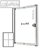 MAUL Schaukasten extraslim, 4x DIN A4, Innenbereich, 65.5 x 49.1 cm, 6820408