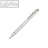 LEITZ Eingabestift 2in1 Stylus, Touchpen & Kugelschreiber, silber, 6415-00-84