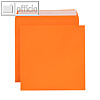 Briefumschlag 220 X 220 Mm Orange orange