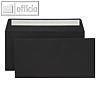 Farbiger Briefumschlag C6 5 Schwarz schwarz