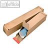 Versandh?lse, f?r DIN A0 Formate, 885 x 115 mm, SK-Verschluss, 10 St?ck