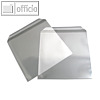 Briefumschlag PP-Folie, 220 x 220 mm, 100 my, haftklebend, transparent, 1.300 St