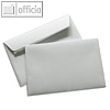 Briefumschlag B6, 125 x 176mm, haftkl., Seidenfutter, 90 g/m?, wei?, 500 St?ck