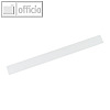 MAUL Ferroleiste Standard, 100 cm x 5 cm (L x H), selbstklebend, weiß, 6207002