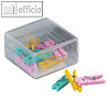 Alco W?scheklammern / Party-Clips, L?nge: 32 mm, Kunststoff, 10 St?ck, 265A