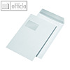 Versandtasche SECURITEX, DIN C4, 130 g/qm, Fenster, wasserfest., wei?, 100 St.
