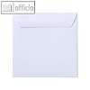 officio Briefumschl?ge 170 x 170 mm, Nasskleb., 120 g/gm, wei?, 500 St?ck