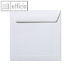 officio Briefumschl?ge 170 x 170 mm, Nasskleb., 120 g/qm, naturwei?, 500 St?ck