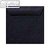 Farbige Briefumschl?ge 170 x 170 mm, nassklebend, 120 g/qm, schwarz, 500St.