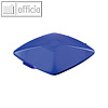 Durable Deckel DURABIN LID SQUARE 40, rechteckig, blau, 1801621040