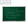 Magnetoplan Kreidetafel SP, Wandmontage, 1.200 x 900 mm, magnethaftend, 1240495