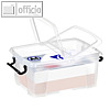 CEP Strata Mehrzweckbox - 12 Liter, 295 x 405 x 183 mm, PP, transparent, HW671