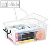 CEP Strata Mehrzweckbox - 24 Liter, 395 x 498 x 202 mm, PP, transparent, HW673