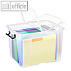 CEP Strata Mehrzweckbox - 40 Liter, 395 x 498 x 329 mm, PP, transparent, HW674