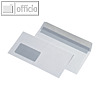 Briefumschl?ge Business DL, haftkl., Offset 80g/m?, Fenster, wei?, 1.000 St.