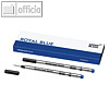 Montblanc Rollerball-Minen, Strichst?rke: M, Royal Blue, 2 St?ck, 128233