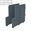 Exacompta Zwischenelemente f?r Dokumentensortierer MODULOTOP, grau, 2St., 39107D