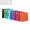 Ordner Prem Touch, DIN A4 Maxi, R?cken 80 mm, PP, pastell-sortiert, 10 St?ck