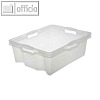 keeeper Drehstapelbox franz, 16 l, 430 x 350 x 150 mm, natur, 1027300100000