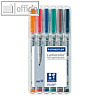 STAEDTLER Lumocolor Universalstift non-permanent 315 M, 1 mm, 6er-Etui, 315 WP6