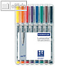 STAEDTLER Lumocolor Universalstift non-permanent 315 M, 1 mm, 8er-Etui, 315 WP8