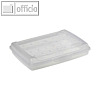 OKT Brotdose "Click-Box-Mini", PS, 170x130x63mm, natur, 1069200100000