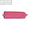 Alassio Schlamperrolle aus echtem Leder, 21 x 6 cm, rosa, 43144