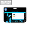 HP Tintenpatrone Nr.70, gelb, 130 ml, C9454A