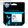 HP Tintenpatrone Nr. 711 cyan, 3 x 29 ml, Dreierpack, CZ134A