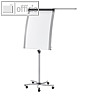 Flipchart PRO, 70 x 103, H?he -200 cm, magnethaftend, 1 Arm, auf Rollen, silber