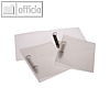 Ringbuch DIN A5, 2-Ringe, R?cken 27 mm, PP, transparent, 5 St?ck, 20285.086