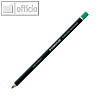STAEDTLER Trockenmarker Lumocolor permanent glasochrom, grün, 10820-5