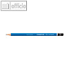 STAEDTLER Bleistift Mars Lumograph, Härte: 6H, Minenstärke: 2 mm, 100-6H