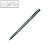 STAEDTLER Fineliner pigment liner 308, 0.1 mm Strichbreite, schwarz, 308 01-9