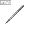 STAEDTLER Fineliner pigment liner 308, 0.4 mm Strichbreite, schwarz, 308 04-9