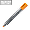 STAEDTLER Lumocolor Flipchartmarker 356, Rundspitze: 2 mm, orange, 356-4