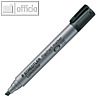 Lumocolor Flipchartmarker 356 B, Keilspitze 2-5 mm, nachf?llbar, schwarz
