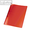Ringb?cher PROPYGLASS? Viquel A4, 2-Ringe ? 20 mm, transluzent-rot, 25 St?ck, V0