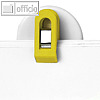 Laurel Wandklette/Wandhalter, selbstklebend, 30 mm, gelb, 20 St?ck, 4419-70