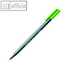 Triplus Fineliner 334, dreikantig, Strichbreite 0.3 mm, gelbgr?n, 334-51