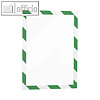 Inforahmen DURAFRAME? SECURITY, DIN A4, selbstklebend, gr?n/wei?, 2 St?ck