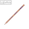 Staedtler Natur-Bleistift, nicht lackiert, H?rte:HB, 12 St?ck, 123 60-2