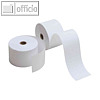 KORES Thermopapierrollen, 57 x 47 x 12 mm/25 m, wei?, 5 St?ck, TR5725