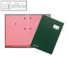 Pagna Unterschriftsmappe DE LUXE, 20 Fächer, Kunststoffeinband, grün, 24202-03